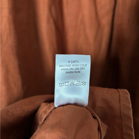 Tradlands Nico Dress in Rust Size L - Picture 6 of 6